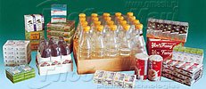 Упакованная в термоусадочную пленку продукция